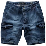 Amaci&Sons Herren Destroyed Jeans Shorts Sommer Bermuda (798) Dunkelblau (798) Amaci&Sons Herren Destroyed Jeans Shorts Sommer Bermuda (798) Dunkelblau (798)