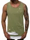 OZONEE Herren Tank Top Tanktop Tankshirt Ärmellos Bodybuilding Shirt Unterhemd T-Shirt Tshirt Tee Muskelshirt Achselshirt Trägershirt Ärmellose Training Sport Fitness 777/333BO DUNKELBLAU M