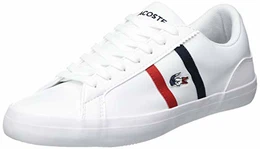 Herren Lerond TRI1 CMA Sneaker, Blanc (Wht/NVY/Red), 43 EU