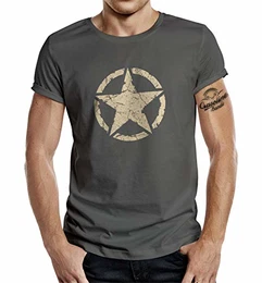 Classic T-Shirt für den US-Army Fan: Vintage Star M