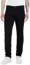 Herren Jeans Anbass Slim-Fit, Black 098-2 (Schwarz), 33W / 32L