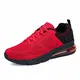 Mishansha Laufschuhe Rot Mit Dämpfung Herren Turnschuhe Leicht Sportschuhe Atmungsaktiv Running Outdoor Sneakers für Männer gr.43