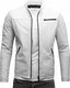 Crone Epic Herren Lederjacke Cleane Leichte Basic Echtleder Jacke (M, Cocaine (Schafsleder))