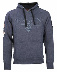 Top Gun Kapuzenpullover Simulator Dark-Blue