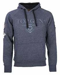Herren Kapuzenpullover Simulator, Hoody mit 3D-Logo-Print, Kapuzen-Sweatshirt TG-9013 (M, Dark-Blue)
