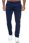 Tazzio Hose Chino Herren Slim Fit Chinohose 19530 Navyblau