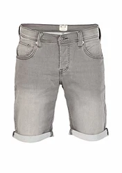MUSTANG Herren Jeans Shorts Chicago Real X Kurze Hose Sommer Grau/Blau