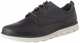 Herren Bradstreet Plain Toe Sensorflex Oxford Schuhe, Grau Dark Grey Full Grain, 43 EU