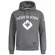 Höhenhorn 28A3 Janga Hoodie Herren Kapuzen Pullover Hoody Printed D.Grau M