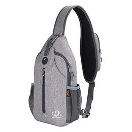 Sling Rucksack Sling Bag Schulterrucksack Umhängetasche Verstellbarer Rucksackgurt Wandern Brust Rucksack für Herren und Damen