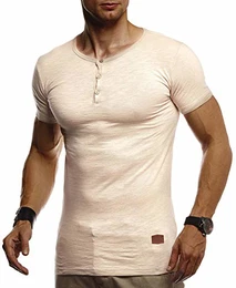 Herren Sommer T-Shirt Kurzarmshirt Rundhals Ausschnitt Slim Fit Baumwolle-Anteil Weißes schwarzes Basic Männer T-Shirt Crew Neck Jungen Shirt O-Neck Kurzarm Sleeve Top Lang LN8280
