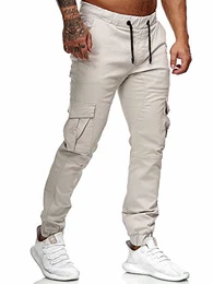 Herren Chino Pants Jeans Joggchino Hose Jeanshose Skinny Fit Modell 1033 Altweiss 29