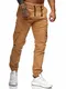OneRedox Herren Chino Pants Jeans Joggchino Hose Jeanshose Skinny Fit Modell 1033 Sand 32
