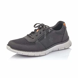 Herren Schnürhalbschuhe B4831, Männer sportlicher Schnürer, maennliche maskulin rustikal Men''''s,schwarz/schwarz/Amaretto / 00,43 EU / 9 UK