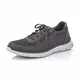 Rieker Herren Schnürhalbschuhe B4831, Männer sportlicher Schnürer, maennliche maskulin rustikal Men''''s,schwarz/schwarz/Amaretto / 00,43 EU / 9 UK