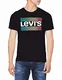 Levi''s Herren Sportswear Logo Graphic T-Shirt, Schwarz (Ssnl Sw Gradient Mineral Black 0031), M