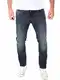 Yazubi Jeans Herren Akon Slim - Jeans Hosen für Männer - dunkel Blaue Denim Stretch Hose Jeanshose Regular, Blau (Outer Space 194009), W32/L32