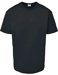 Herren Organic Basic Tee T-Shirt, Schwarz (Black 00007), Medium (Herstellergröße: M)