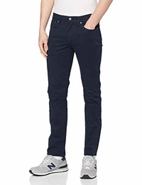 Herren 511 Slim Jeans, Baltic Navy Sueded Sateen Wt B, 34W / 32L EU