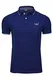 Superdry Herren Poolside Pique S/S Polo Poloshirt, Blau (Eclipse Navy 98T), Medium