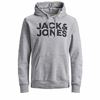 JACK & JONES Herren Hoodie Kapuzenpullover JJECORP Logo Sweat Hood (12152840)