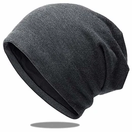 Slouch Beanie Mütze Damen und Herren Baumwolle Elastisch Unisex