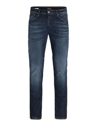 Herren Jeans Tim Straight Legs Slim Fit Flat Front Tim ORIGINAL, Farben:Dunkelblau, Größe Jeans:27W / 30L