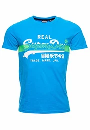 Herren VL Cross Hatch Tee T-Shirt, Blau (Electric Blue 89G), M