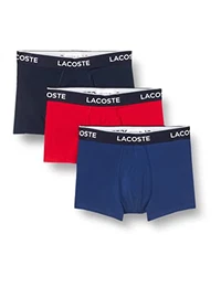 Herren 5H3389 Boxershorts, Marine/Rouge-Methylene, M (3er Pack)
