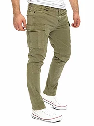 Cargo Funktionshose Angelkleidung Für Männer Kamoflasch Militär Hose Herren Jayden, Grün (Dusky Green 170517), W32/L32