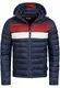 Indicode Herren Hampshire Steppjacke in Daunenjacken-Optik mit Abnehmbarer Kapuze   warme modische Winterjacke leichte gefütterte Übergangsjacke Jacke für Männer Navy M