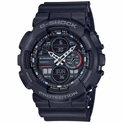 CASIO Herren Analog – Digital Quarz Uhr GA-140 GA-140-1A1ER