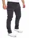 Yazubi Herren Cargo Hose Jayden graue Männer Cargohosen Chino anthrazit Kampfhose Chinos Reissverschluss Taschen, Grau (Nine Iron 193908), W32/L30