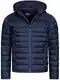 Indicode Herren Hampshire Steppjacke in Daunenjacken-Optik   Winterjacke Übergangsjacke Navy S