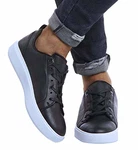 Leif Nelson Herren Schuhe LN155A Weiß/Schwarz (LN155A)