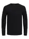 JACK & JONES Herren Strickpullover Rundhals Basic Langarm Sweater Baumwolle Shirt JJEHILL