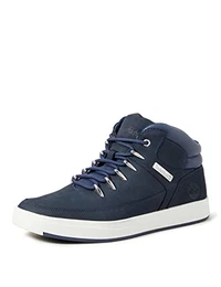 Herren Davis Square Hiker Stiefel, Blau Nubuck, 43 EU