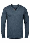 !Solid Langarmshirt SDTinox Insignia Blue