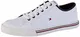 Tommy Hilfiger Herren CORE Corporate Textile Sneaker, Weiß (White Ybs), 43 EU
