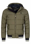 Indicode Herren Steppjacke Bacon Army