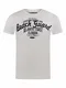 riverso Herren T-Shirt RIVLeon Rundhals O-Neck Kurzarm Tee Shirt Print Regular Fit 100% Baumwolle Grün Blau Weiß Grau Rot Orange S M L XL 2XL 3XL 4XL 5XL, Größe:M, Farbe:Weiß (CJD)