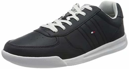 Herren Lightweight Leather Sneaker, Blau (Desert Sky Dw5), 43 EU