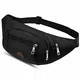 Bauchtasche für Damen und Herren Gürteltasche Schwarz Hüfttasche Outdoor Handytasche Sport Wasserdicht Laufgürtel Geldgürtel für Camping Wandern Fitness Fahrrad Reisen Jagd Groß