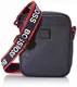 BOSS Herren Hyper P_ns Zip Schultertasche, Blau (Navy), 5.5x21x16 cm