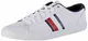 Tommy Hilfiger Herren Essential Stripes Detail Sneaker, Weiß (White Ybs), 40 EU
