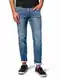 TOM TAILOR Denim Herren Slim Piers Jeans, Blau (Light Stone Wash Den 10280), 33W / 36L