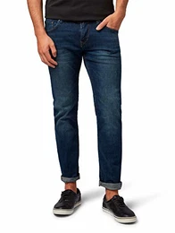 Denim Herren Slim Piers Jeans, Blau (Dark Stone Wash Deni 10282), 31W / 32L