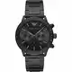 Emporio Armani Herren-Chronograph, 43 mm Gehäusegröße