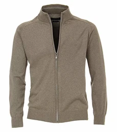 CASAMODA Herren Strickjacke, Hellbraun - Uni (624), M