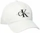 Calvin Klein Jeans Herren Ckj Monogram Baseball Cap, Weiß (Bright White Yaf), One size (Herstellergröße: OS)